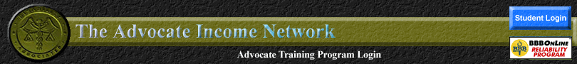 Advocate Training Access Header